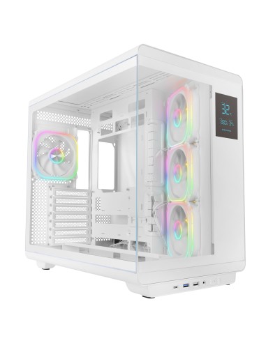 Mars Gaming MCREVPROW carcasa de ordenador Midi Tower Blanco