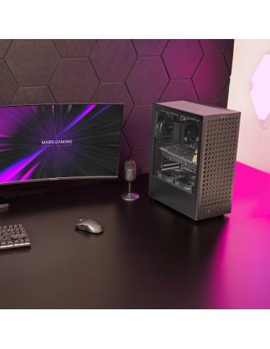 Mars Gaming MCT800 carcasa de ordenador Midi Tower Negro