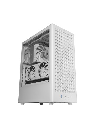 Mars Gaming MCT800W carcasa de ordenador Midi Tower Blanco