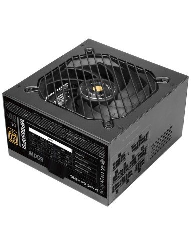 Mars Gaming MPB650PSI unidad de fuente de alimentación Negro