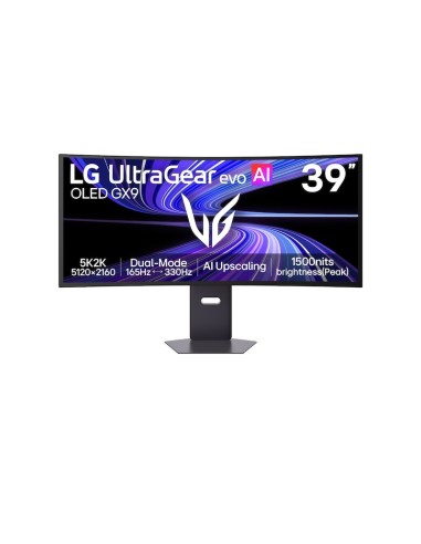 LG 39GX950B-B pantalla para PC 99,1 cm (39") 5120 x 2160 Pixeles 5K Ultra HD OLED Negro