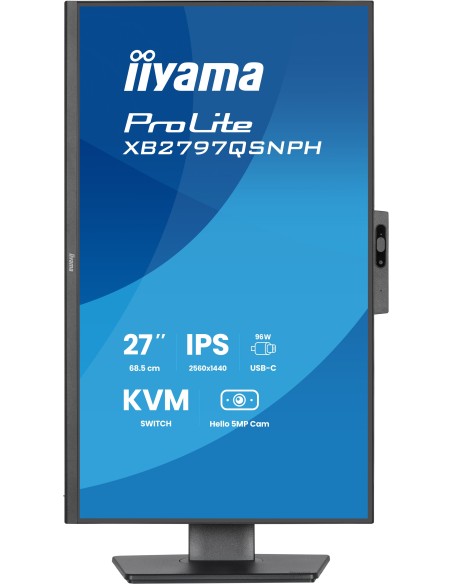 iiyama ProLite XB2797QSNPH-B1 pantalla para PC 68,6 cm (27") 2560 x 1440 Pixeles Quad HD LED Negro