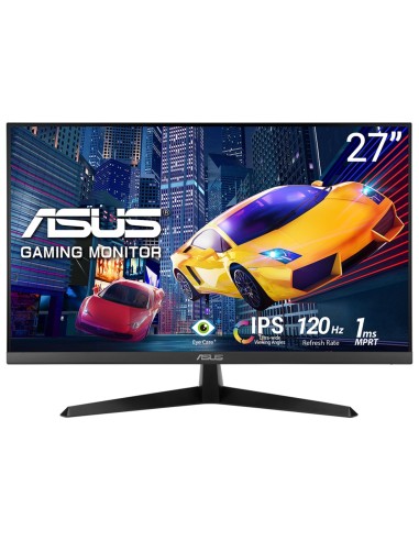 ASUS EyeCare VY279HGR (68.6 cm (27 Zoll), schwarz, FullHD, IPS, Adaptive-Sync, 120Hz Panel) pantalla para PC