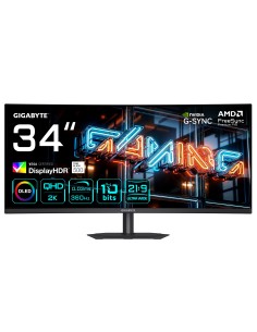 GIGABYTE MO34WQC36 Monitor Gaming Curvo 34" WQHD
