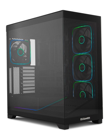 NOX Hummer BLADE, Torre ATX, ARGB, Ultra Airflow, Negro