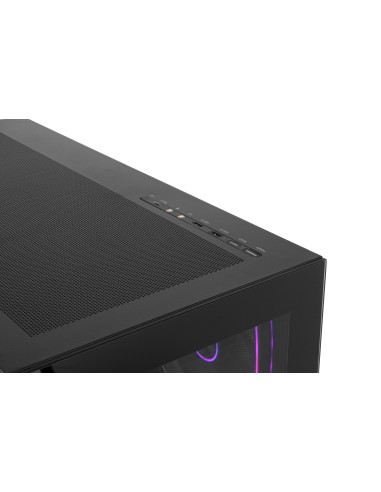 NOX Hummer BLADE, Torre ATX, ARGB, Ultra Airflow, Negro