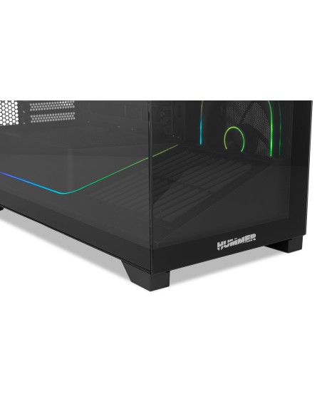 NOX Hummer BLADE, Torre ATX, ARGB, Ultra Airflow, Negro