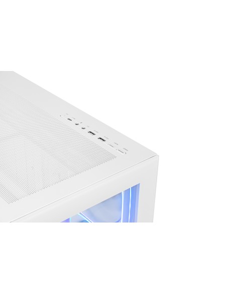 NOX Hummer BLADE, Torre ATX, ARGB, Ultra Airflow, Blanco
