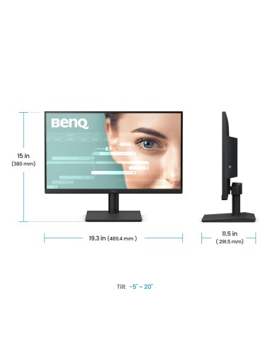 BenQ GW2291 pantalla para PC 54,6 cm (21.5") 1920 x 1080 Pixeles Full HD LED Negro