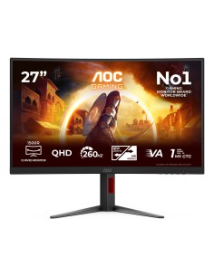 AOC G4 Gaming pantalla para PC 68,6 cm (27") 2560 x 1440 Pixeles Quad HD LED Negro, Rojo