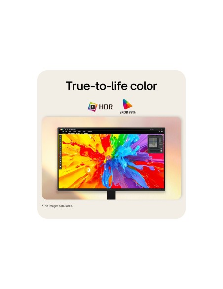 LG 24U411B-B pantalla para PC 60,5 cm (23.8") 1920 x 1080 Pixeles Full HD LCD Negro