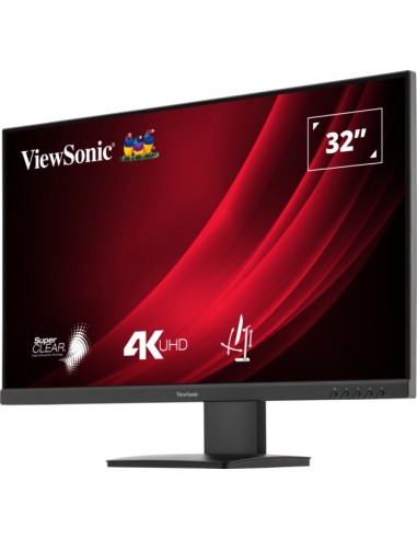 Viewsonic VG3208-4K pantalla para PC 81,3 cm (32") 3840 x 2160 Pixeles 4K Ultra HD LED Negro