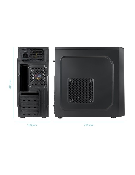 TooQ Caja Semitorre ATX “PRISMA ULTRA” Negra
