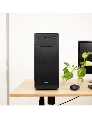 TooQ Caja Semitorre ATX “PRISMA ULTRA” Negra