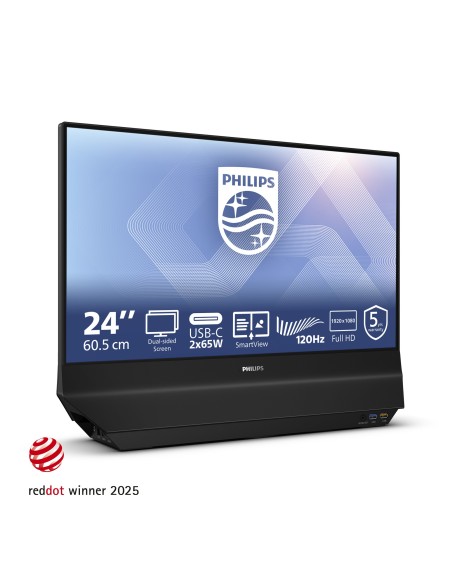 Philips 24B2D5300 00 pantalla para PC 60,5 cm (23.8") 1920 x 1080 Pixeles Full HD LCD Negro