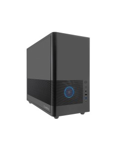 CoolBox CAJA MATX MP2 NEGRA USB-C 3.2 GEN1 VENTILADOR 120 PWM FULL METAL S FTE