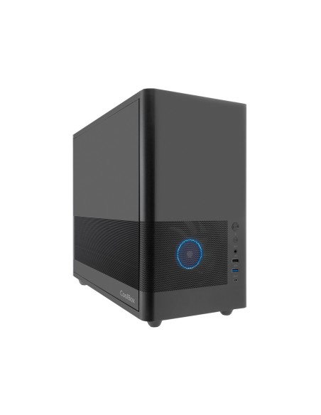CoolBox CAJA MATX MP2 NEGRA USB-C 3.2 GEN1 VENTILADOR 120 PWM FULL METAL S FTE