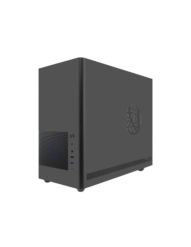 CoolBox CAJA MATX MP2 NEGRA USB-C 3.2 GEN1 VENTILADOR 120 PWM FULL METAL S FTE