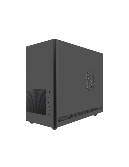 CoolBox CAJA MATX MP2 NEGRA USB-C 3.2 GEN1 VENTILADOR 120 PWM FULL METAL S FTE