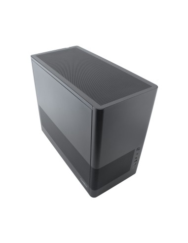 CoolBox CAJA MATX MP2 NEGRA USB-C 3.2 GEN1 VENTILADOR 120 PWM FULL METAL S FTE