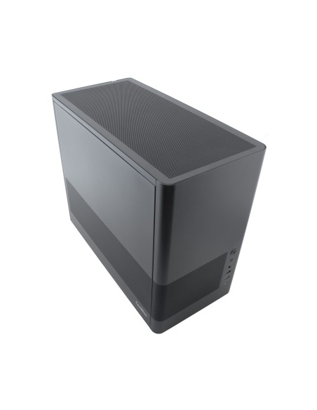 CoolBox CAJA MATX MP2 NEGRA USB-C 3.2 GEN1 VENTILADOR 120 PWM FULL METAL S FTE