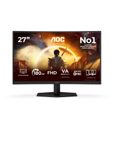 AOC G4 27" IPS FHD 180Hz pantalla para PC 68,6 cm (27") 1920 x 1080 Pixeles Full HD LCD Negro, Rojo 2