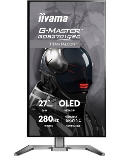 iiyama G-MASTER GOB2701QSC-B1 pantalla para PC 68,6 cm (27") 2560 x 1440 Pixeles 2K Ultra HD OLED Negro 2