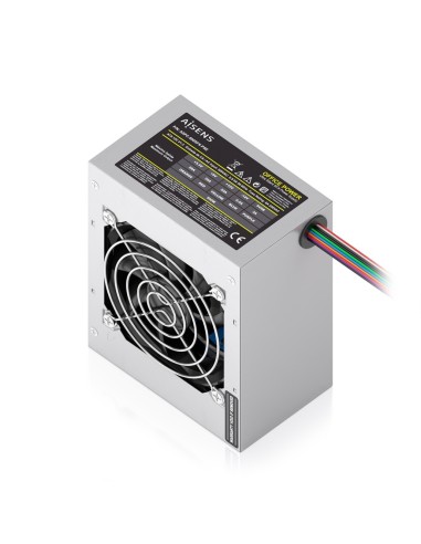 AISENS Fuente Alimentacion SFX 500W con Cable de Alimentacion OEM, Plata