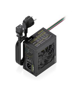 AISENS Fuente Alimentacion SFX 500W con Cable de Alimentacion OEM, Negra
