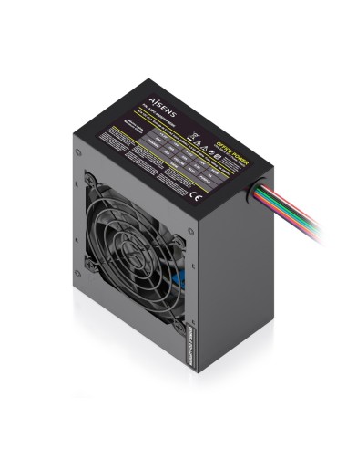 AISENS Fuente Alimentacion SFX 500W con Cable de Alimentacion OEM, Negra