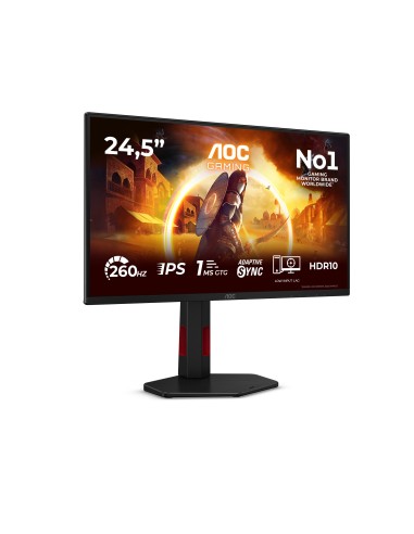 AOC G4 25G4ZR pantalla para PC 62,2 cm (24.5") 1920 x 1080 Pixeles LCD Negro, Rojo