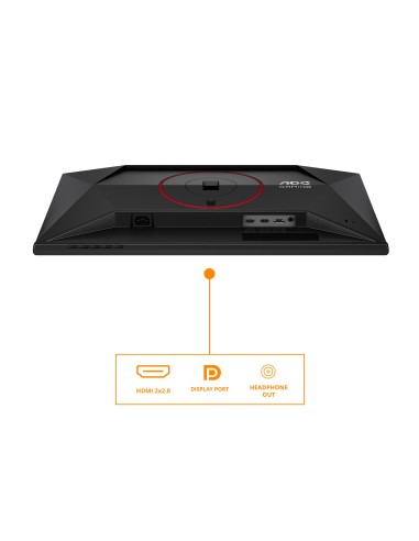 AOC G4 25G4ZR pantalla para PC 62,2 cm (24.5") 1920 x 1080 Pixeles LCD Negro, Rojo