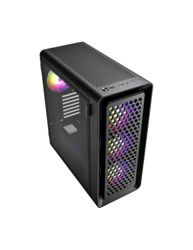 FSP CUT593P Carcasa Full Tower mITX, mATX, ATX Negro ARGB