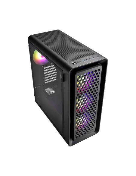 FSP CUT593P Carcasa Full Tower mITX, mATX, ATX Negro ARGB