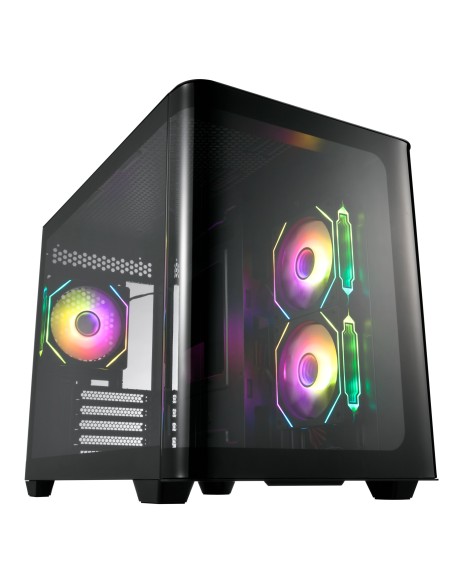 FSP S380-BA Carcasa Mini Tower mITX, mATX Negro ARGB