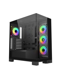 FSP M540-BA Carcasa Midi Tower mITX, mATX, ATX (BTF) Negro