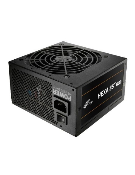 FSP HEXA 85+ PRO 450W Unidad de fuente de alimentación ATX ATX2.5 Negro