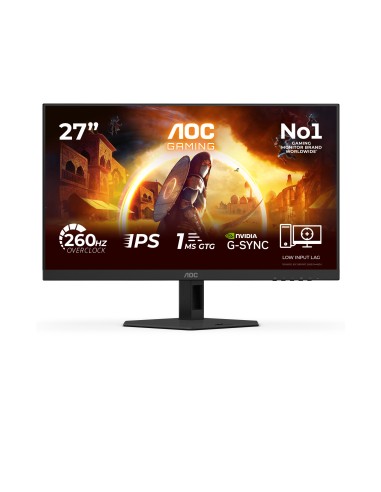 AOC G4 27G4ZREP pantalla para PC 68,6 cm (27") 1920 x 1080 Pixeles Full HD LCD Negro, Rojo