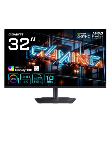 GIGABYTE MO32U24 Monitor Gaming OLED 32" 4K UHD
