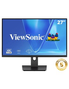 Viewsonic VG Series VG2719U-4K pantalla para PC 68,6 cm (27") 3840 x 2160 Pixeles 4K Ultra HD LED Negro
