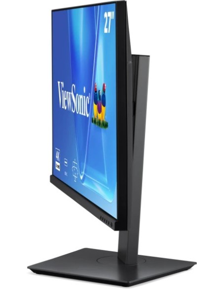 Viewsonic VG Series VG2719U-4K pantalla para PC 68,6 cm (27") 3840 x 2160 Pixeles 4K Ultra HD LED Negro