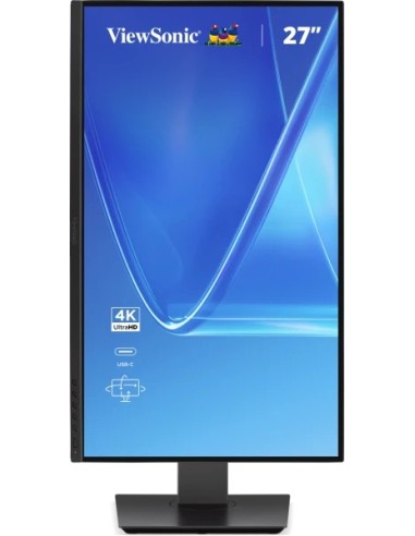 Viewsonic VG Series VG2719U-4K pantalla para PC 68,6 cm (27") 3840 x 2160 Pixeles 4K Ultra HD LED Negro