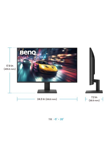 BenQ GW2791P pantalla para PC 68,6 cm (27") 1920 x 1080 Pixeles Full HD LED Negro