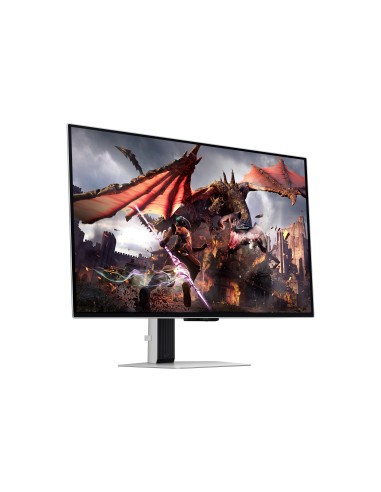 Samsung G80SD pantalla para PC 81,3 cm (32") 3840 x 2160 Pixeles 4K Ultra HD OLED Plata