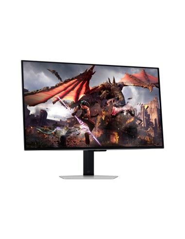Samsung G80SD pantalla para PC 81,3 cm (32") 3840 x 2160 Pixeles 4K Ultra HD OLED Plata