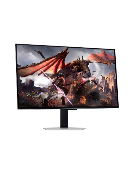 Samsung G80SD pantalla para PC 81,3 cm (32") 3840 x 2160 Pixeles 4K Ultra HD OLED Plata