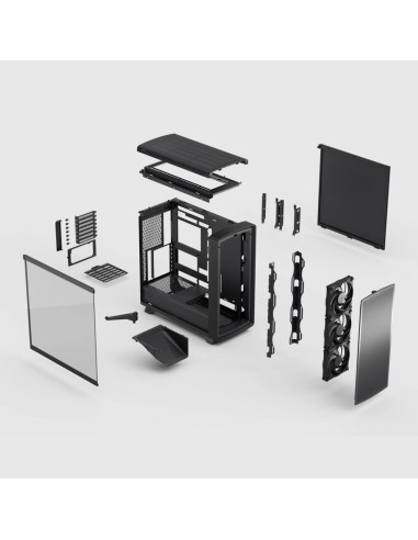 Fractal Design Summit Blackout TG Light Tint Midi Tower Negro