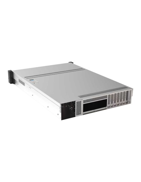 UNYKAch HSW4208 G4 Estante Negro, Plata