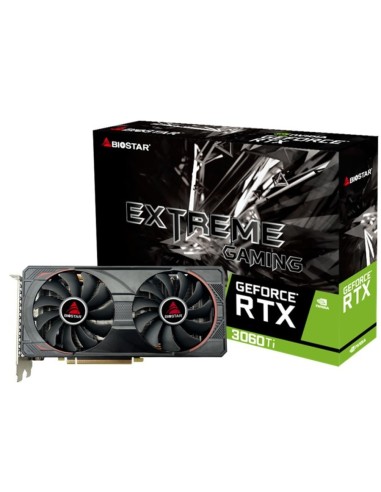 Biostar VN3606TM82 tarjeta gráfica NVIDIA GeForce RTX 3060 Ti 8 GB GDDR6