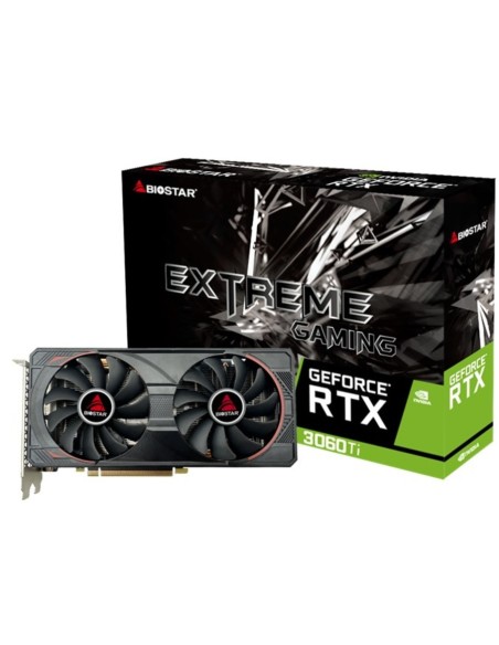 Biostar VN3606TM82 tarjeta gráfica NVIDIA GeForce RTX 3060 Ti 8 GB GDDR6